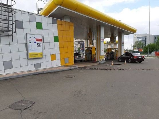 Фото рекламной плоскости по адресу Ватутина, 11