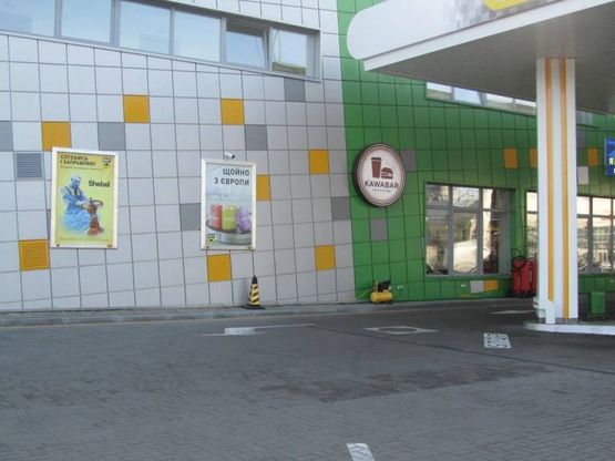 Фото рекламной плоскости по адресу Скляренко 5Б