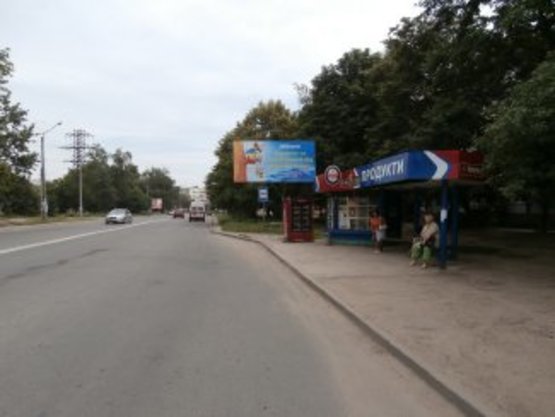 Фото рекламной плоскости по адресу вул.Довженка, 4 (зупинка) Фото рекламной плоскости по адресу вул.Довженка, 4 (зупинка)