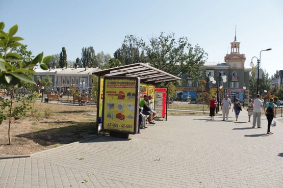 Фото рекламной плоскости по адресу Перемоги вул. (зупинка Виконком, навпроти Ощадбанку) Фото рекламной плоскости по адресу Перемоги вул. (зупинка Виконком, навпроти Ощадбанку)