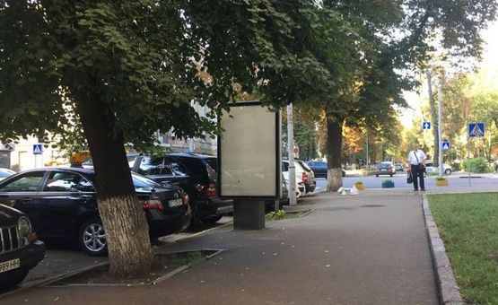 Фото рекламной плоскости по адресу Липська Вул.,/Інститутська, Вул. Фото рекламной плоскости по адресу Липська Вул.,/Інститутська, Вул.