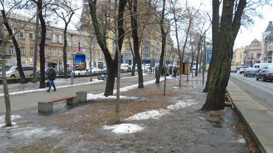 Фото рекламної площини за адресою Нижній Вал, 19/21