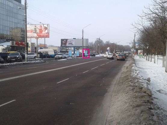 Фото рекламной плоскости по адресу вул. Київський Шлях, 10, біля магазину "АТБ"