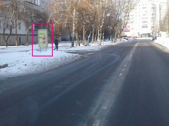 Фото рекламної площини за адресою вул. Головатого,9.