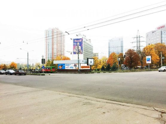 Фото рекламной плоскости по адресу Станция метро: Ботанический сад , К гостинице "Мир" Фото рекламной плоскости по адресу Станция метро: Ботанический сад , К гостинице "Мир"