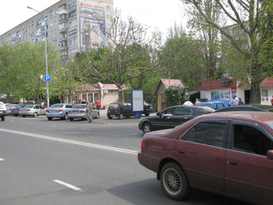 Фото рекламной плоскости по адресу пр.Мира, 27, №027-А