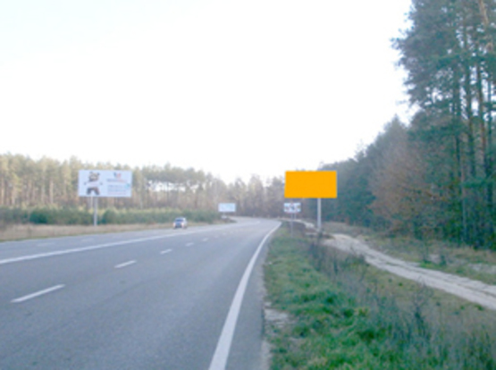 Фото рекламної площини за адресою Км 3+900 от  ул. Генерала Наумова, направление на Киев, Трасса Ирпень-Киев