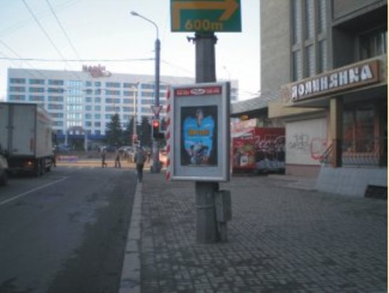 Фото рекламної площини за адресою вул. Незалежності - вул.Лепкого №3 ст А