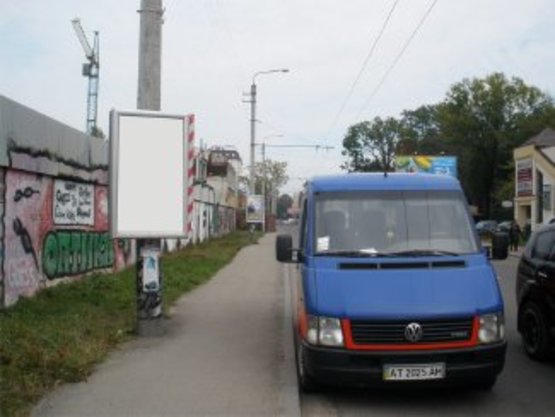 Фото рекламной плоскости по адресу вул. Мельника №2 ст Б