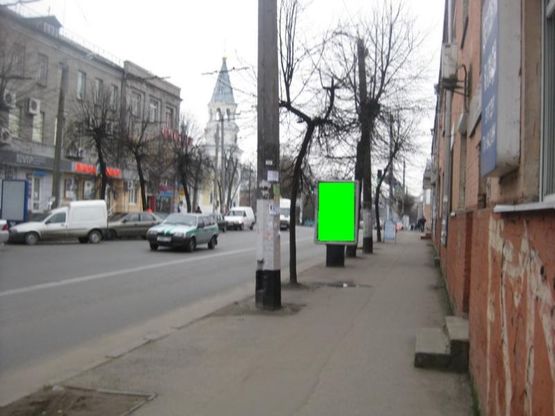 Фото рекламной плоскости по адресу ул. Победы (Салон красоты "Городецких" )