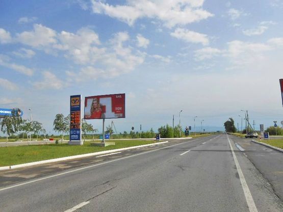 Фото рекламной плоскости по адресу Трасса на Венгрию (с. Сюрте, место №1, АЗС "Укрнафта")