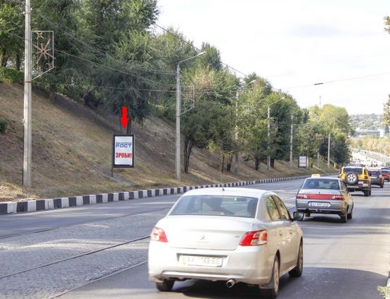 Фото рекламной плоскости по адресу Клочковский спуск (2), из центра Фото рекламной плоскости по адресу Клочковский спуск (2), из центра