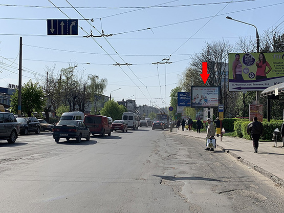 Фото рекламної площини за адресою Сіті-борд вул.Головна 162/автовокзал (сюжет №4) Фото рекламної площини за адресою Сіті-борд вул.Головна 162/автовокзал (сюжет №4)