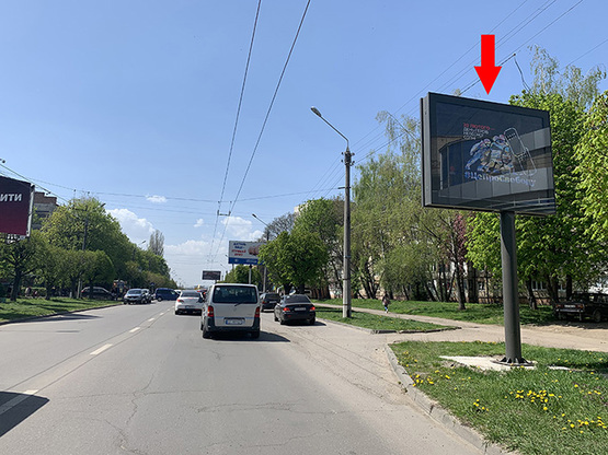 Фото рекламной плоскости по адресу Сіті-борд вул.Комарова, 10 (сюжет №2) Фото рекламной плоскости по адресу Сіті-борд вул.Комарова, 10 (сюжет №2)