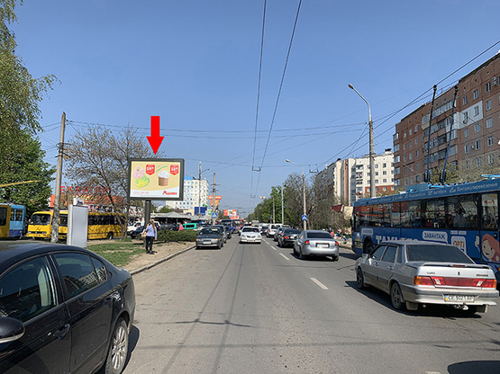 Фото рекламной плоскости по адресу Сіті-борд вул.Руська, 252 (біля ТЦ "Екватор") Фото рекламной плоскости по адресу Сіті-борд вул.Руська, 252 (біля ТЦ "Екватор")