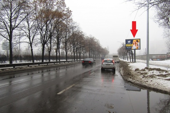 Фото рекламной плоскости по адресу Борщаговская ул. 46\1 (ТРЦ "Мармелад", парк им.Е.Телиги) , в направ. Космонавта Комарова просп. Фото рекламной плоскости по адресу Борщаговская ул. 46\1 (ТРЦ "Мармелад", парк им.Е.Телиги) , в направ. Космонавта Комарова просп.