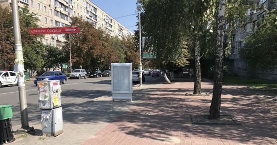 Фото рекламної площини за адресою Вишневе, вул.Європейська, на перехресті з вул.Святошинською