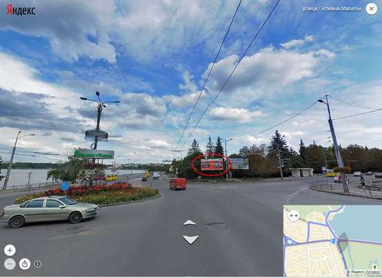 Фото рекламной плоскости по адресу Мазепи - вул. Дружби Фото рекламной плоскости по адресу Мазепи - вул. Дружби