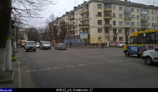 Фото рекламної площини за адресою ул. Киевская, 17/1