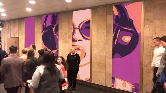 Фото рекламной плоскости по адресу Музкомедия Фото рекламной плоскости по адресу Музкомедия