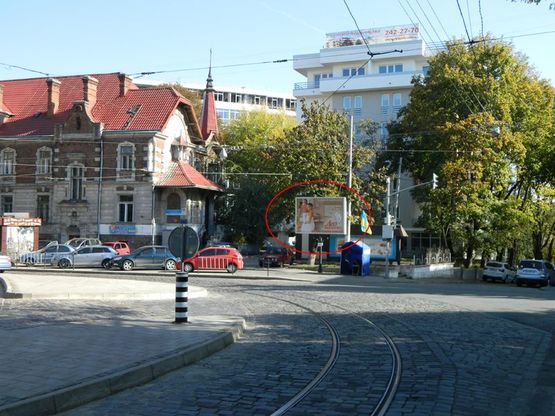 Фото рекламной плоскости по адресу Генерала Чупринки - вул. Мельника -  вул. Моршинська Фото рекламной плоскости по адресу Генерала Чупринки - вул. Мельника -  вул. Моршинська