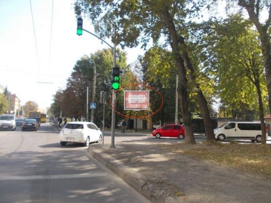 Фото рекламной плоскости по адресу Зелена-Дністровська Фото рекламной плоскости по адресу Зелена-Дністровська