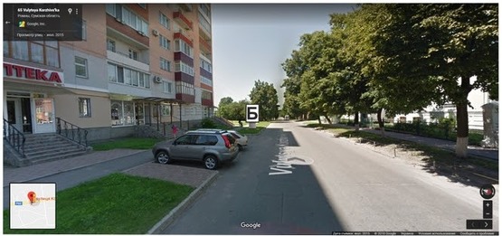 Фото рекламной плоскости по адресу Коржевская, 65