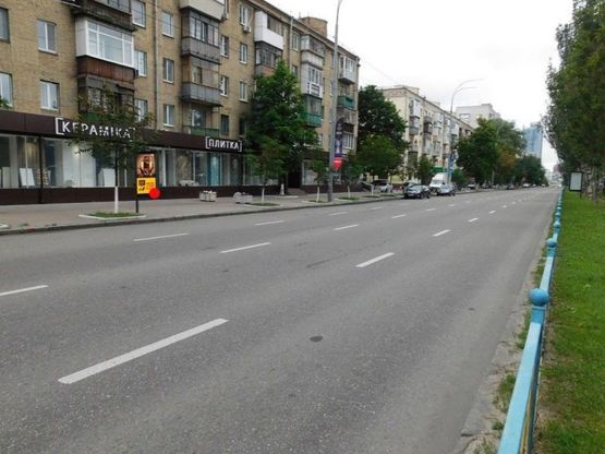 Фото рекламной плоскости по адресу Леси Украинки бул. 20
