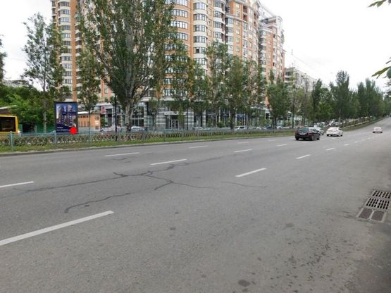 Фото рекламної площини за адресою Лесі Українки бульв. 20 бульварна частина