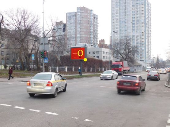 Фото рекламної площини за адресою Малевича Казимира ул./ул. Немецкая