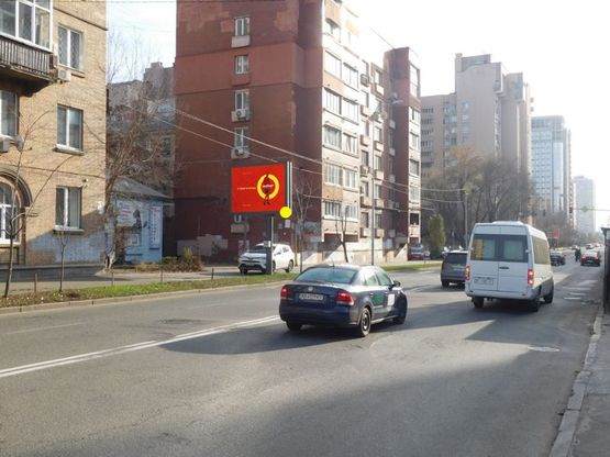 Фото рекламной плоскости по адресу Малевича Казимира ул. 47/49