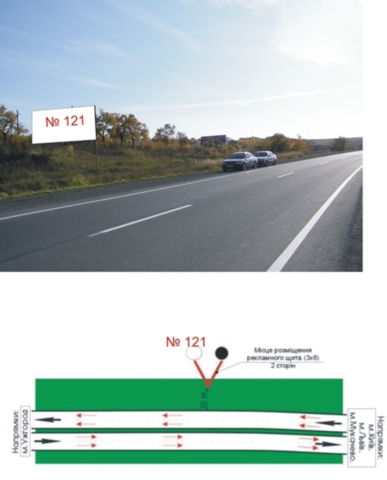 Фото рекламной плоскости по адресу трасса Киев-Чоп, р-н Барвинок