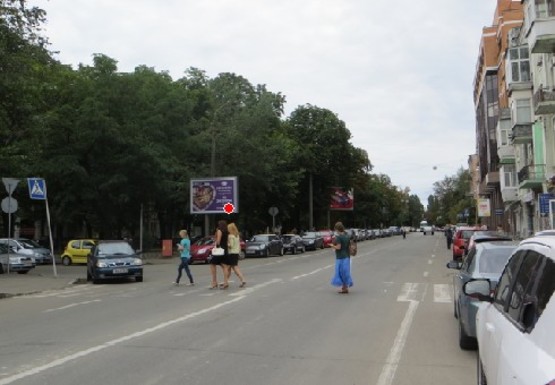 Фото рекламной плоскости по адресу Бульварно-Кудрявская ул., 15 (бывшая Воровского ул.) (BackLit)