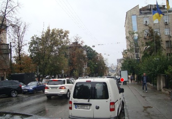 Фото рекламной плоскости по адресу Бульварно-Кудрявская ул., 22