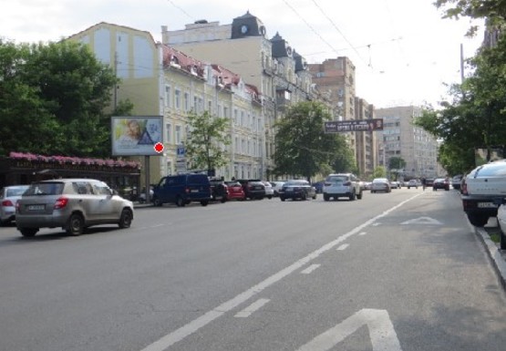 Фото рекламной плоскости по адресу Саксаганского ул., 39