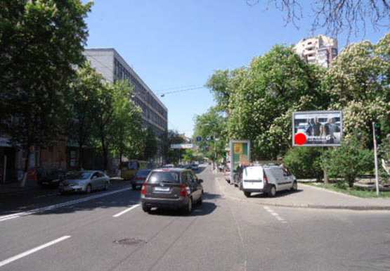 Фото рекламной плоскости по адресу Артема  ул. - Кудрявская ул.