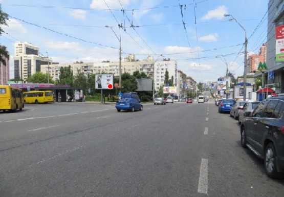 Фото рекламной плоскости по адресу Большая Васильковская ул., 143