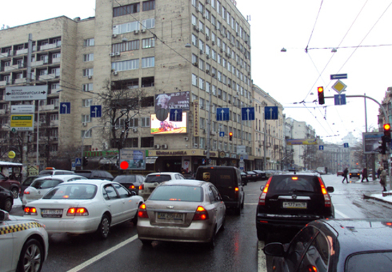 Фото рекламной плоскости по адресу Саксаганского ул., 53 Фото рекламной плоскости по адресу Саксаганского ул., 53