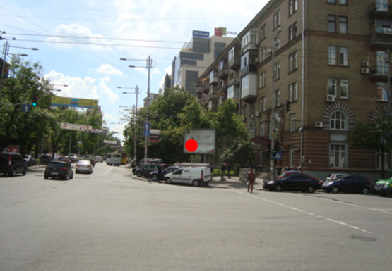 Фото рекламної площини за адресою Жилянская ул., 83\53