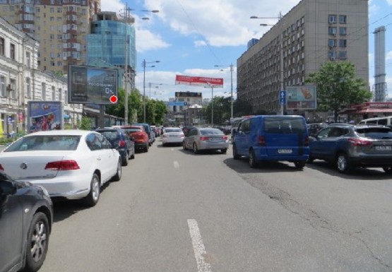 Фото рекламной плоскости по адресу Жилянская ул., 126\23А