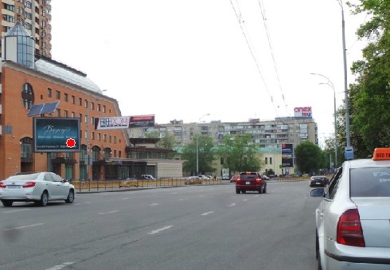 Фото рекламной плоскости по адресу Леси Украинки б-р, 30 Фото рекламной плоскости по адресу Леси Украинки б-р, 30