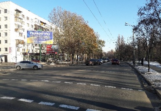 Фото рекламной плоскости по адресу Голосеевский пр., 84