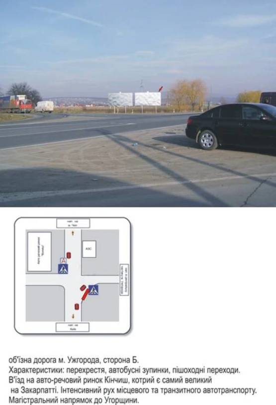 Фото рекламної площини за адресою Коритнянская, напротив авторынка Фото рекламної площини за адресою Коритнянская, напротив авторынка