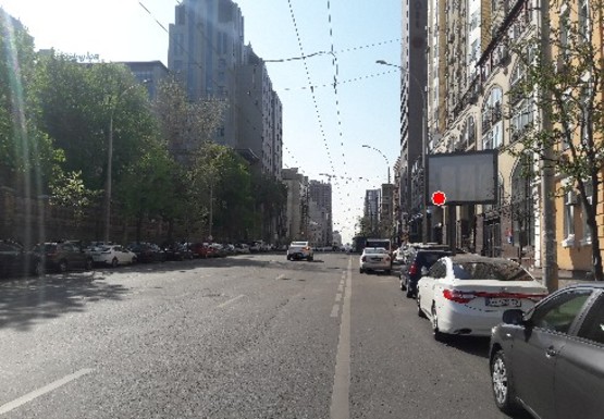 Фото рекламної площини за адресою Антоновича ул., 70 (Горького ул.)