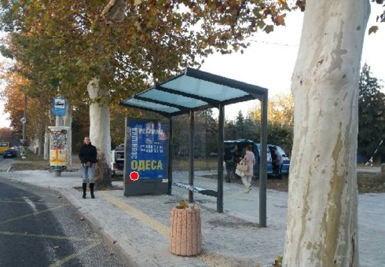 Фото рекламной плоскости по адресу Шевченко пр., Олимпийский сквер (остановка Дворец Спорта, Олимпиец)