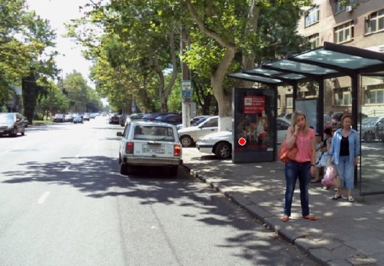 Фото рекламной плоскости по адресу Шевченко пр., 23 -  Шампанский пер. (остановка)