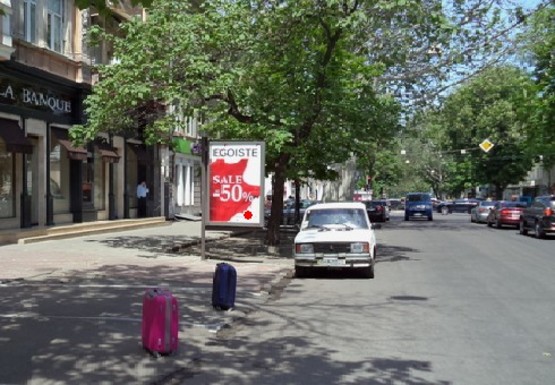 Фото рекламной плоскости по адресу Екатерининская ул., 22