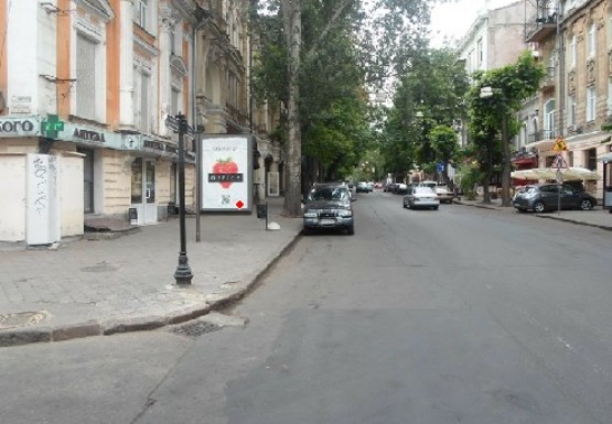 Фото рекламной плоскости по адресу Екатерининская ул., 7 Фото рекламной плоскости по адресу Екатерининская ул., 7