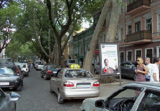 Фото рекламной плоскости по адресу Пушкинская ул., 83