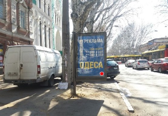 Фото рекламной плоскости по адресу Ришельевская ул., 47